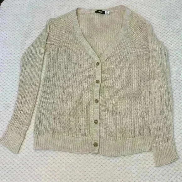 BDG Sweaters - BDG knit cardigan sz L lightweight casual boho bohemian fall
